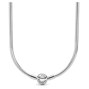 Snake Chain Necklace with Pandora Clasp