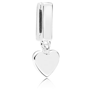 Reflexions Silver Floating Heart