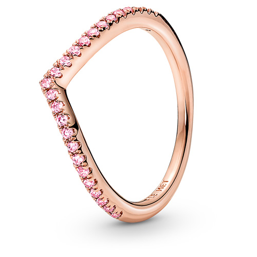 Rose Timeless Wish Sparkling Pink Ring