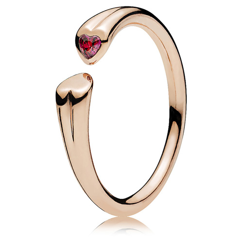 Minimal Two Heart Ring(indian size-18) – Magic jewels