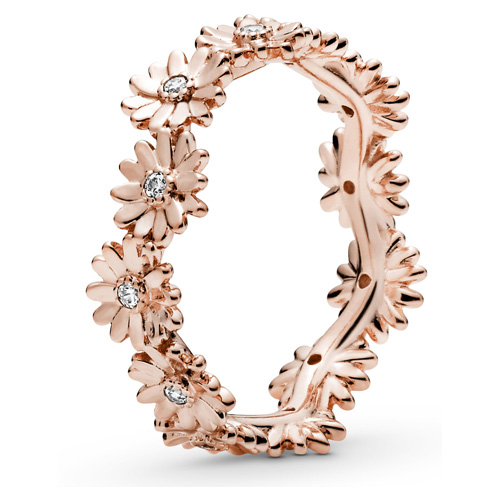 Pandora Rose ™ Sparkling Daisy Flower Crown Ring