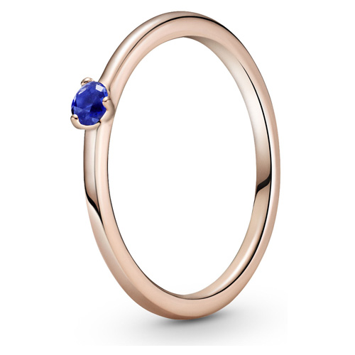 Pandora Rose ™ Stellar Blue Solitaire Ring