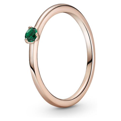 Pandora Rose ™ Green Solitaire Ring