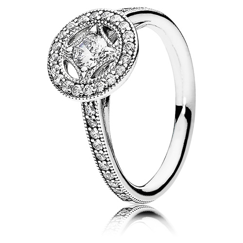 grøntsager rysten Modernisering Retired Pandora Vintage Allure Ring :: Ring Stories 191006CZ :: Authorized  Online Retailer