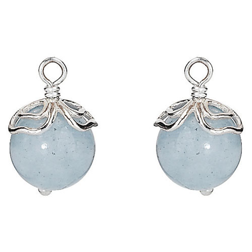 Pandora aquamarine earrings on sale