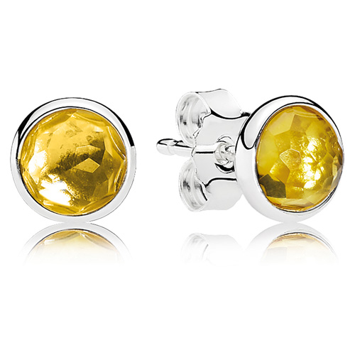 Collapse heroic To emphasize Retired Pandora November Droplets Stud Earrings :: Earring Stories 290738CI  :: Authorized Online Retailer