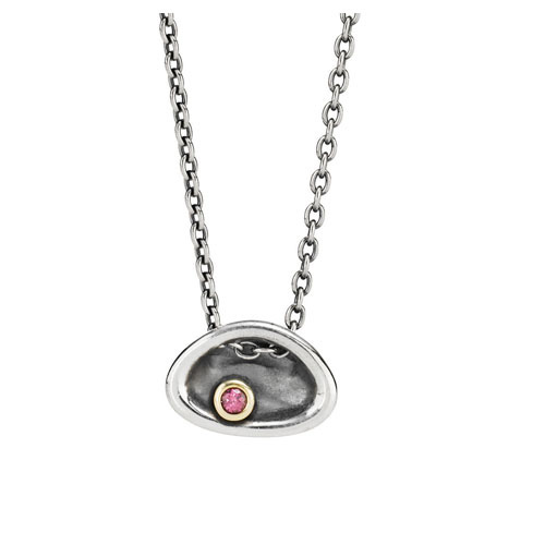 Pandora garnet necklace deals