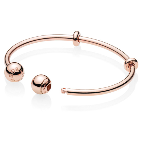 Pandora Rose ™ Open Bangle Charm Bracelet
