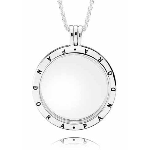 Oval Engravable Pendant with White Enamel | Monica Rich Kosann