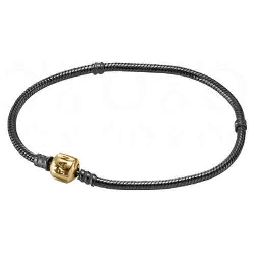 Pandora 14K Gold Heart Clasp Bracelet