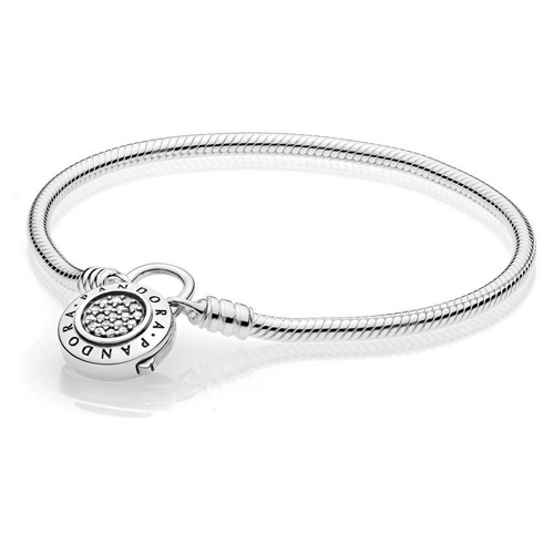 Pandora Smooth Silver Clasp Bracelet