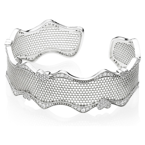 Lace of Love Wide Bangle