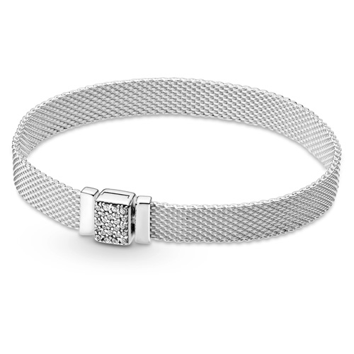 Reflexions Sparkling Clasp Bracelet from Pandora Jewelry.  Item: 599166C01