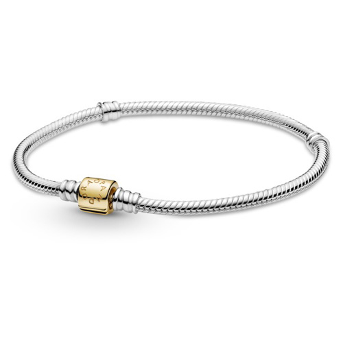 Pandora Icons Bracelet with 14K Gold Barrel Clasp