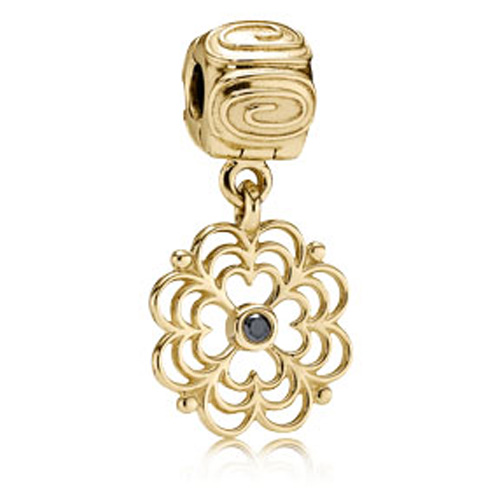 pandora dogwood clip charm pandora dogwood clip charm