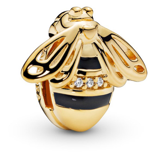 Pandora shine bee charm hotsell