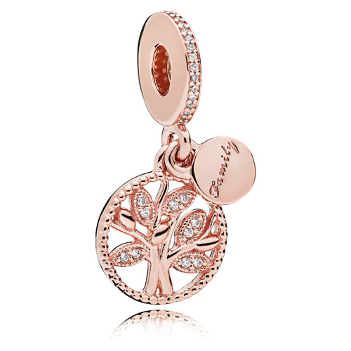 Pandora Rose Family Heritage Dangle Charm 781728CZ