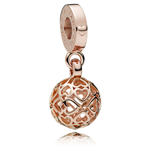 Retired Pandora Rose Harmonious Hearts Dangle Pandora Rose TM 787255 Authorized Online Retailer