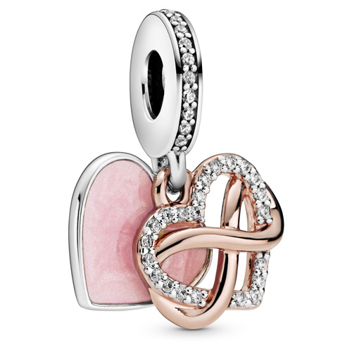 Pandora Rose ™ Sparkling Infinity Heart Dangle