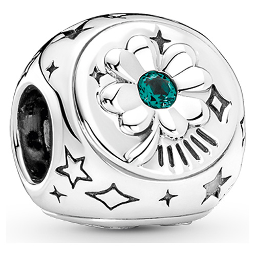 Retired Pandora Clover Horseshoe And Ladybug Charm Gems With Retired Pandora Clover Horseshoe And Ladybug Charm Gems With