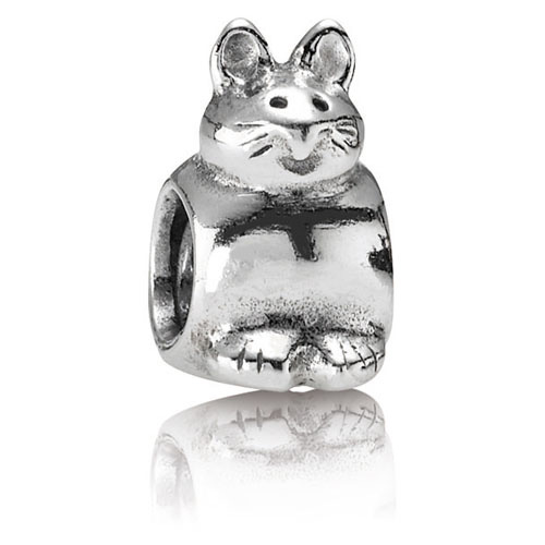 Pandora Kitty Charm :: Sterling Silver Charms 790284 :: Authorized Online Retailer