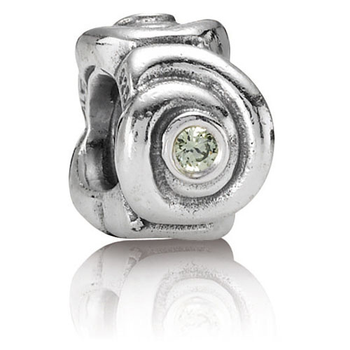 Retired Pandora Eye of the Storm Charm :: Gems with Sterling