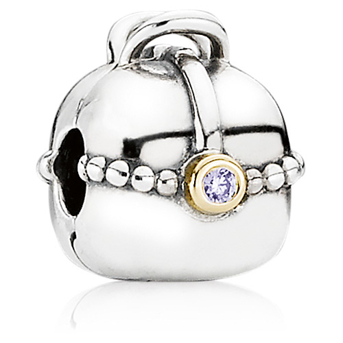 Pandora Charm 790474 - Pandora Purse Charm Motive 18k Gold Collection