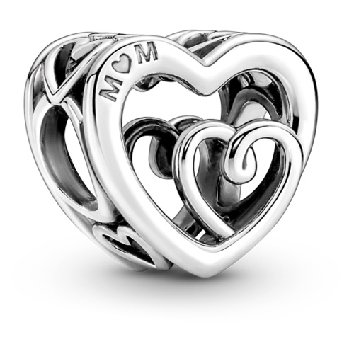 ventil censur Loaded Pandora Entwined Infinite Hearts Charm :: Sterling Silver Charms 790800C00  :: Authorized Online Retailer