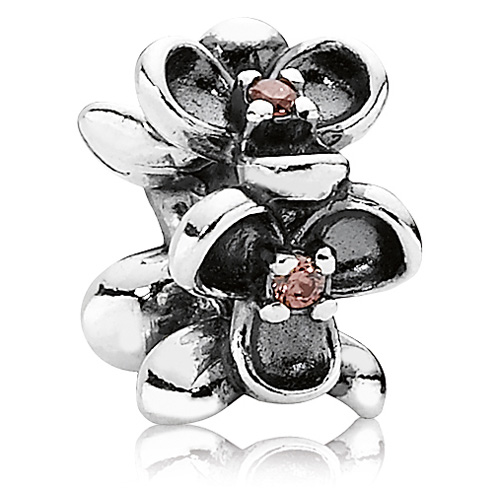 Retired Pandora Wanda's Garden I Tourmaline CZ Spacer