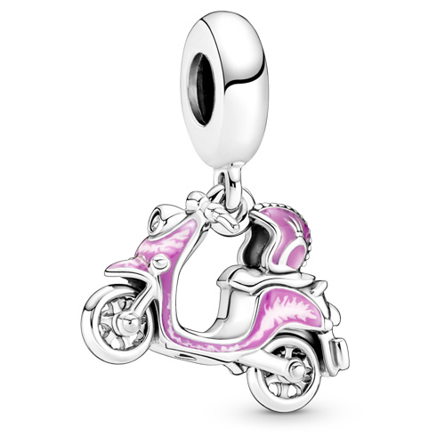 Pink Scooter Dangle