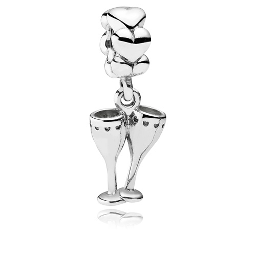 pandora small heart necklace