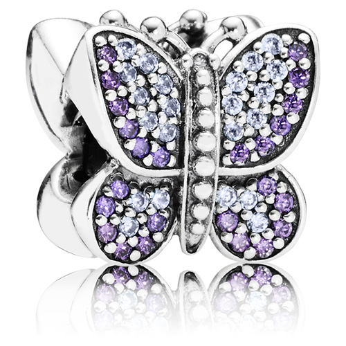 Pandora butterfly charm retired deals