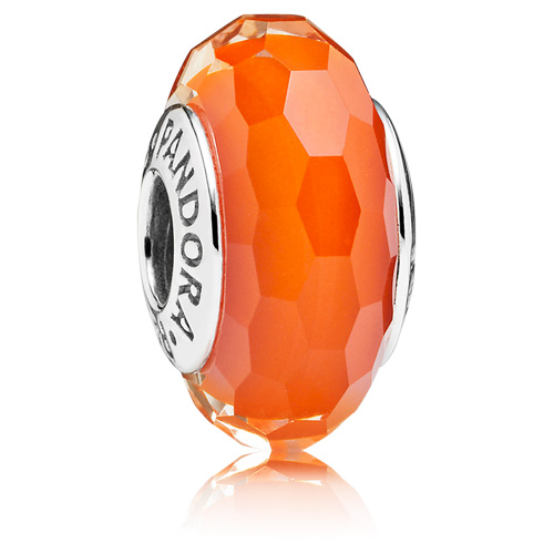 Orange pandora bead deals