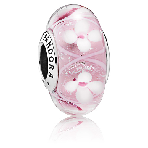 Pandora Fascinating Pink Charm - Murano Glass - 791068