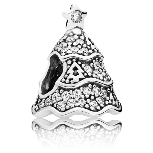 Pandora twinkling christmas tree charm discount