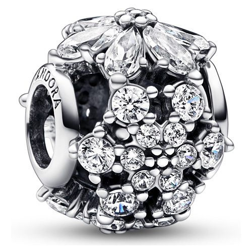 I Merchandiser Svinde bort Pandora Sparkling Herbarium Cluster Round Charm :: Gems with Sterling  Silver 792383C01 :: Authorized Online Retailer