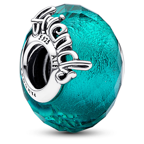 Faceted Murano Friendship Charm