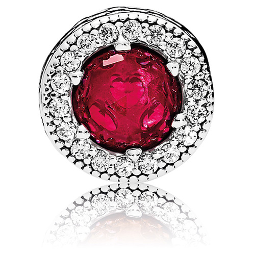 ESSENCE Passion Charm with Synthetic Ruby from Pandora Jewelry.  Item: 796441SRU