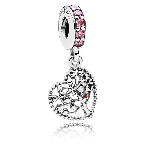 Retired Pandora Tree of Love :: Gems with Sterling Silver 796592CZSMX :: Authorized Online Retailer