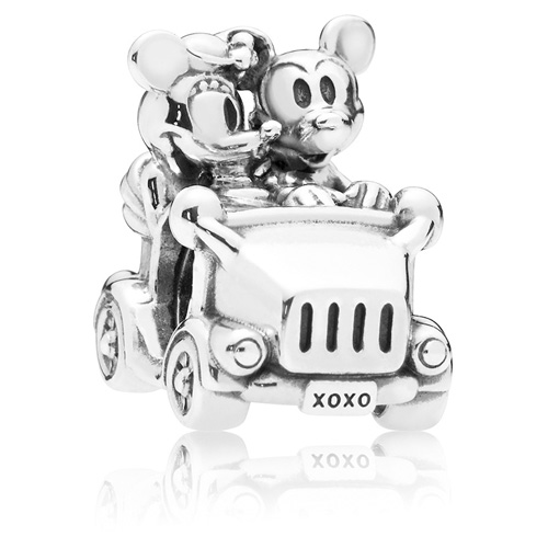 Disney Mickey and Minnie Vintage Car Charm