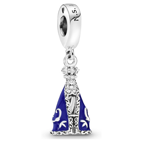 Bluebell F.Kr. Orient Pandora Our Lady of Aparecida Dangle :: Enamel Charms 797542EN170 ::  Authorized Online Retailer