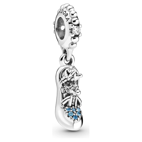 Tung lastbil par virtuel Retired Pandora Disney Cinderella Glass Slipper with Mice Dangle :: Disney  Charms 799192C01 :: Authorized Online Retailer