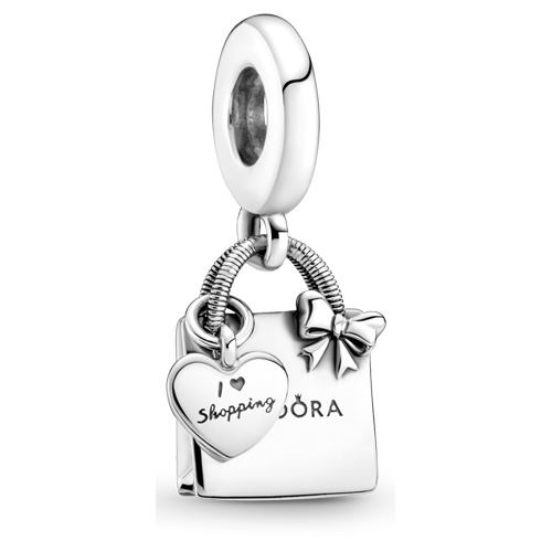 Elevator elasticitet Meyella Pandora Shopping Bag Dangle :: Sterling Silver Charms 799536C00 ::  Authorized Online Retailer