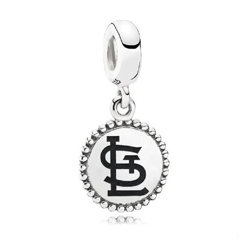 St. Louis Cardinals Stainless Steel Emblem Necklace