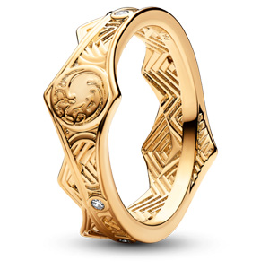 Gold Game of Thrones Dragon Crown Ring