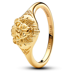 Gold Game of Thrones Lannister Lion Ring