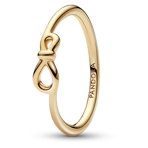 Gold Infinity Knot Ring