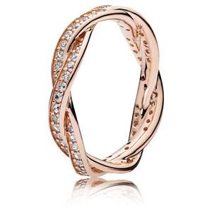 Pandora Rose ™ Twist of Fate Ring