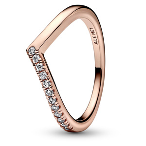 Rose Timeless Wish Half Sparkling Ring