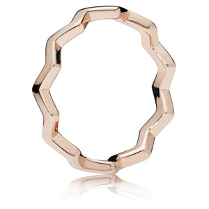 Pandora Rose Timeless Zigzag Ring